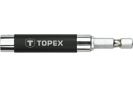 Magnetický držiak na bity TOPEX 1/4 " 80 mm